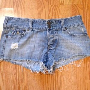 Hollister denim shorts